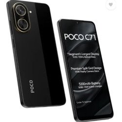 POCO C71, Power Black (6GB, 128GB)